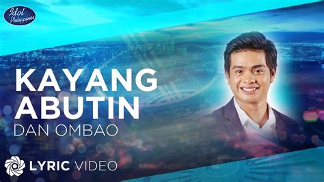 dan ombao scandal|Star Music releases music video for 'Idol PH' finalist Dan Ombao's .